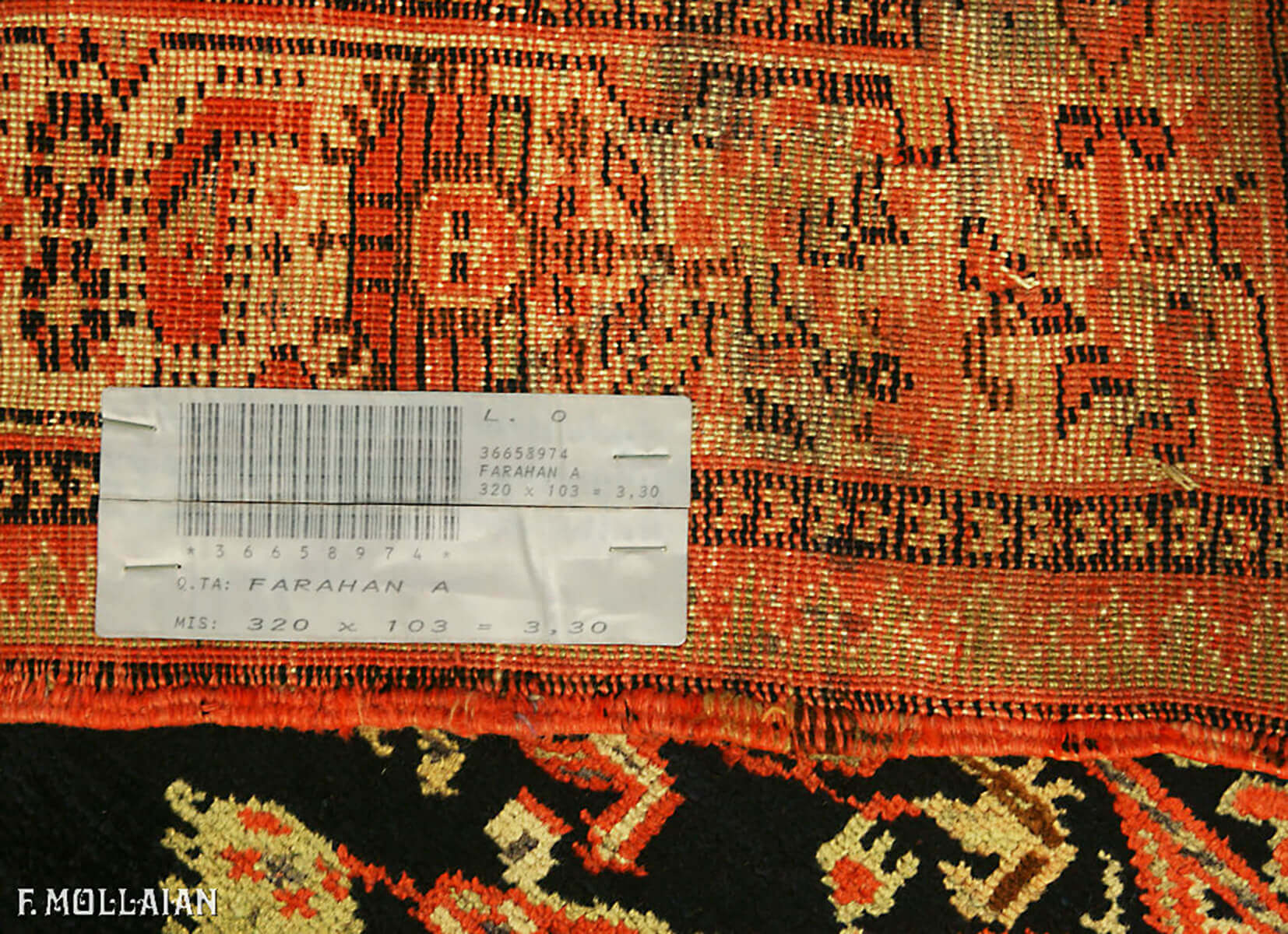 Teppich Spur Persischer Antiker Farahan n°:36658974
